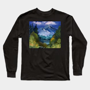 Bob Ross #1 Long Sleeve T-Shirt